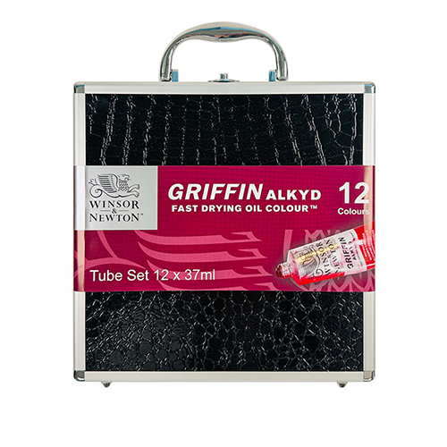 윈저앤뉴튼 그리핀 알키드 유화물감 12색 세트+GIFT 98,000원