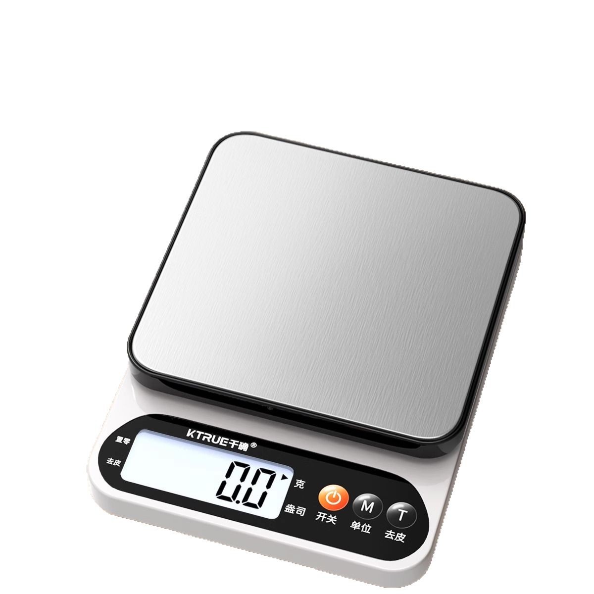 주방 저울 소형 가정용 베이킹 저울 고정밀 식품 저울, 1개, 스테인리스 충전 모델-3kg-0.1g, 현재가 19,800원