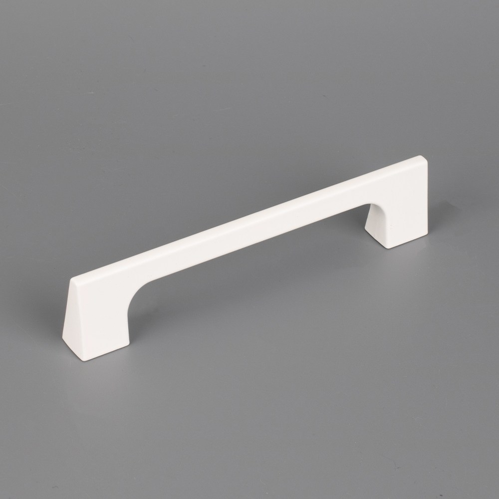 철물이네 가구손잡이 2구 삼각라인 화이트, 128mm, 1개 4,400원