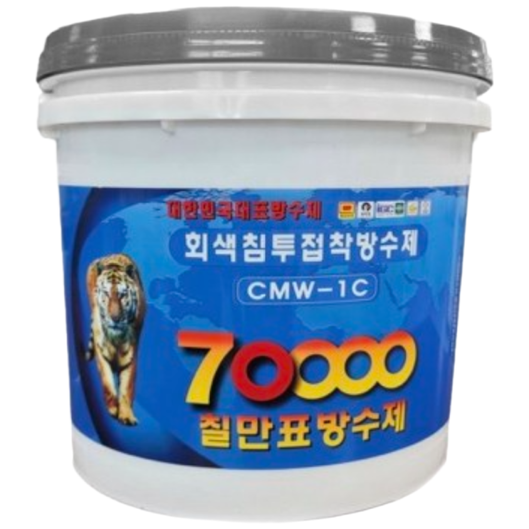 칠만표 침투접착방수제 10kg (장갑+붓) 셀프옥상방수 CMW-1C 58,000원