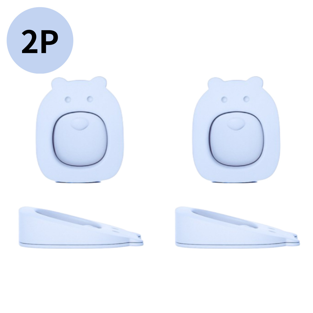 아트위브 문 닫힘 방지 분리형 곰돌이 도어 스토퍼 2P 9,900원