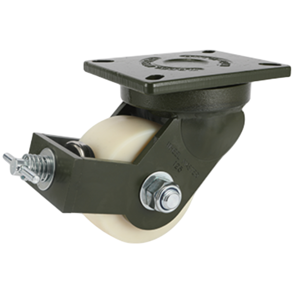 고하중캐스터 12.5cm(5인치) 1500kg 나일론바퀴 회전브레이크 운반장비 반도체 설비 152,000원