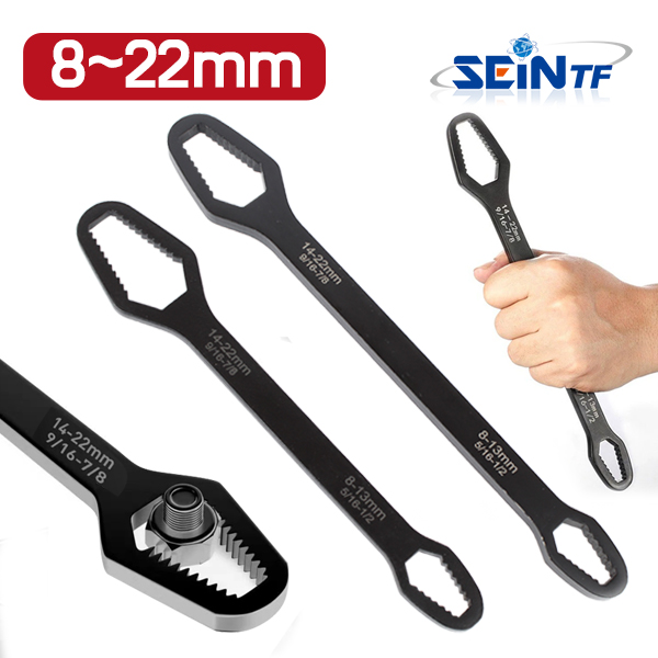 세인티에프 멀티 스패너 만능 매직 파이프 렌치 양방향 양구 몽키 육각 3,400원