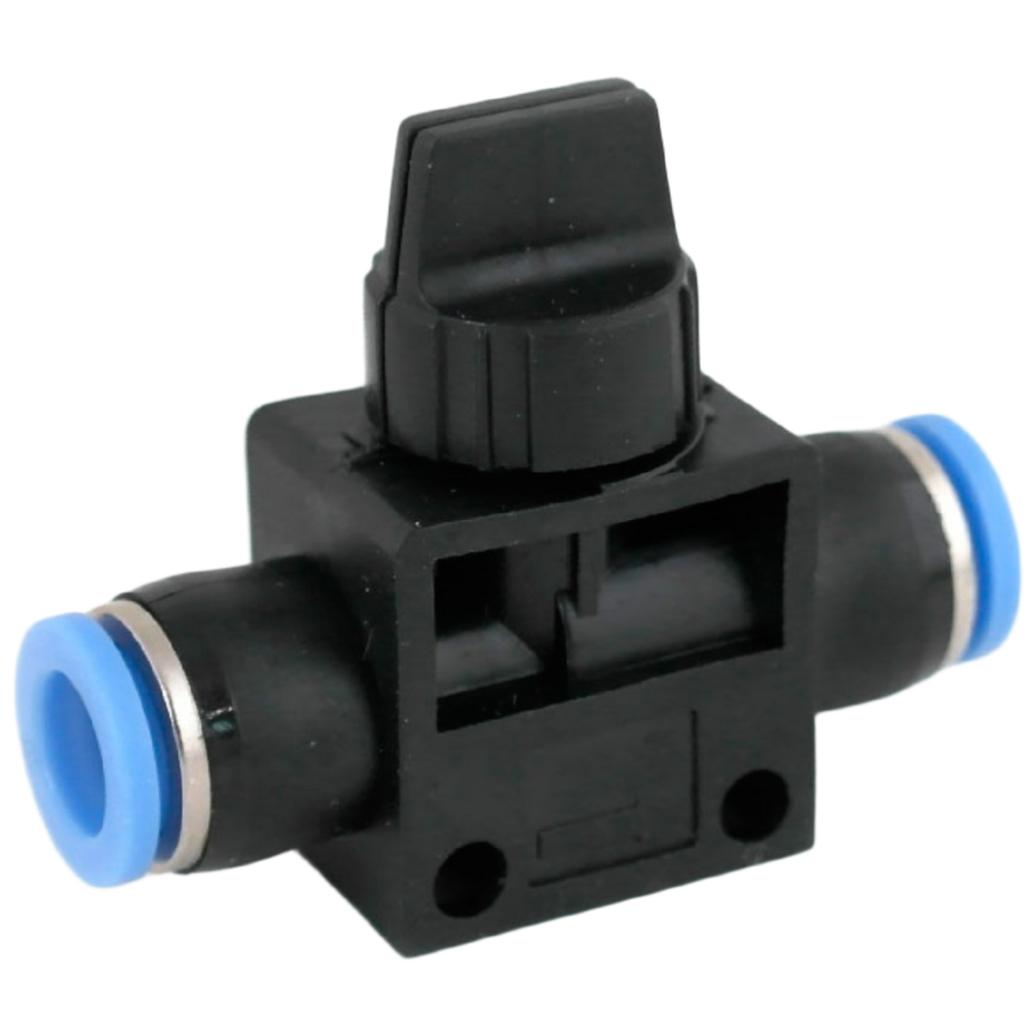 원터치휘팅 HVU 밸브형 연결 에어 원터치피팅 원터치카플러, 1개 6,460원