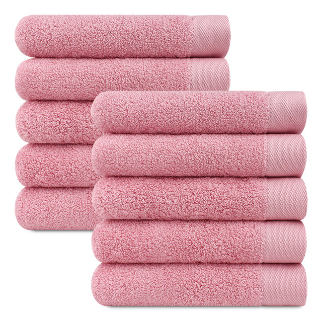 쉬라즈 호텔 수건 170g 40수 코마사, 분홍, 10개 34,200원