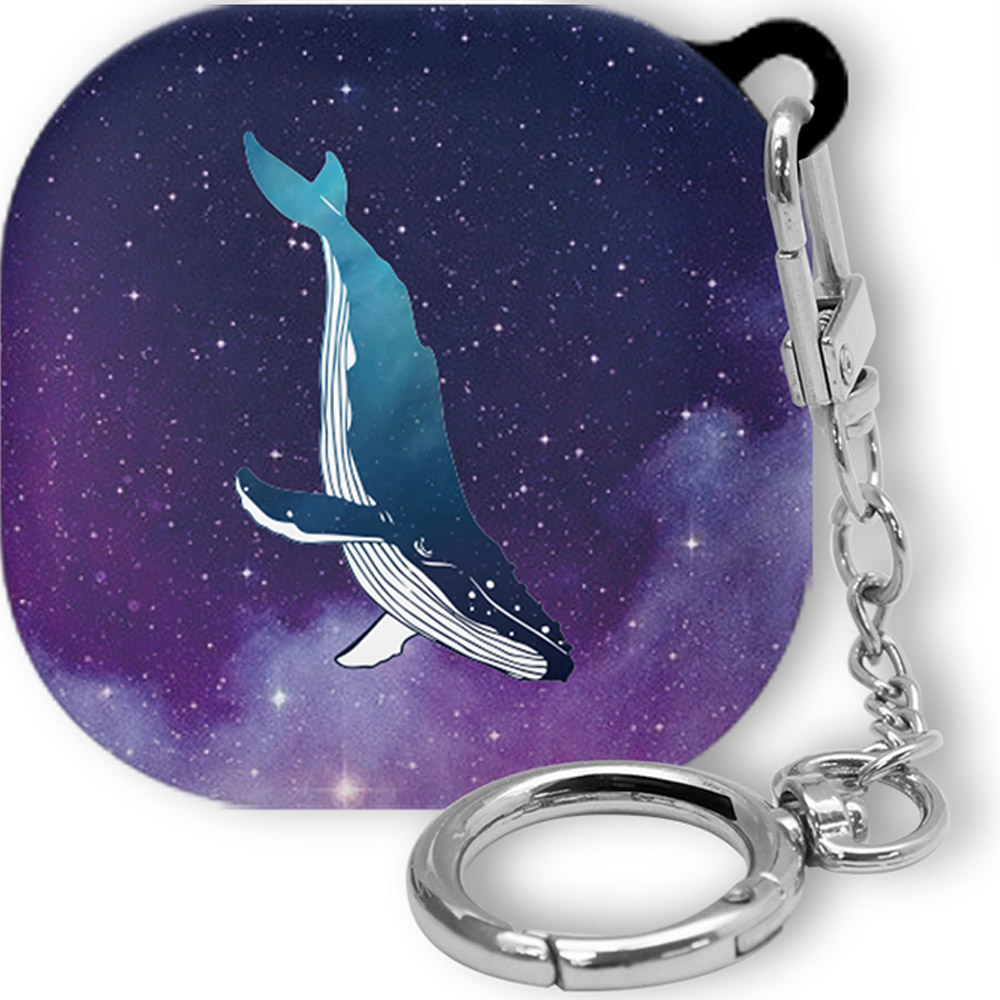 웨이브스튜디오 디자인 갤럭시 버즈FE / 버즈프로 / 버즈2 / 버즈라이브 케이스, 단일상품, 은하수고래 갤럭시퍼플, 현재가 20,570원