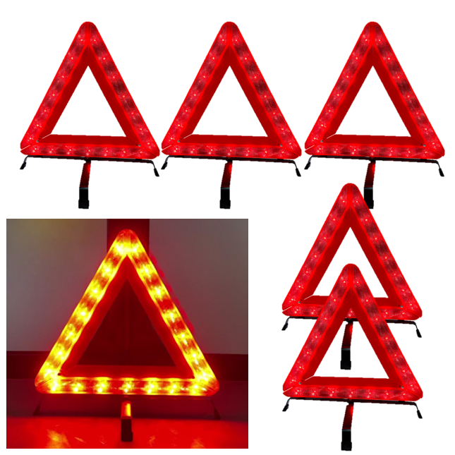 고휘도 LED 불빛 안전삼각대 / 유럽 인증 제품 / 차량용 자동차 비상 삼각대 사고예방 추돌사고 91,200원