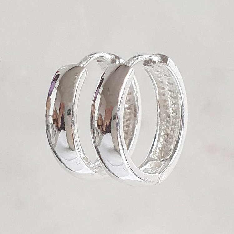 야랑쥬얼리 925 실버 원터치 굵은 후푸 귀걸이 38,090원