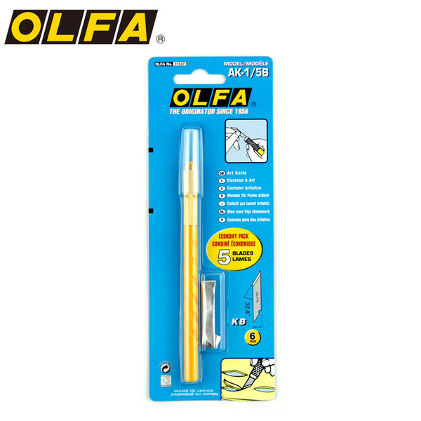올파 아트나이프 AK-1/5B 칼날 5개 포함 OLFA - 프라모델 모형 칼 데칼 절단 5,040원