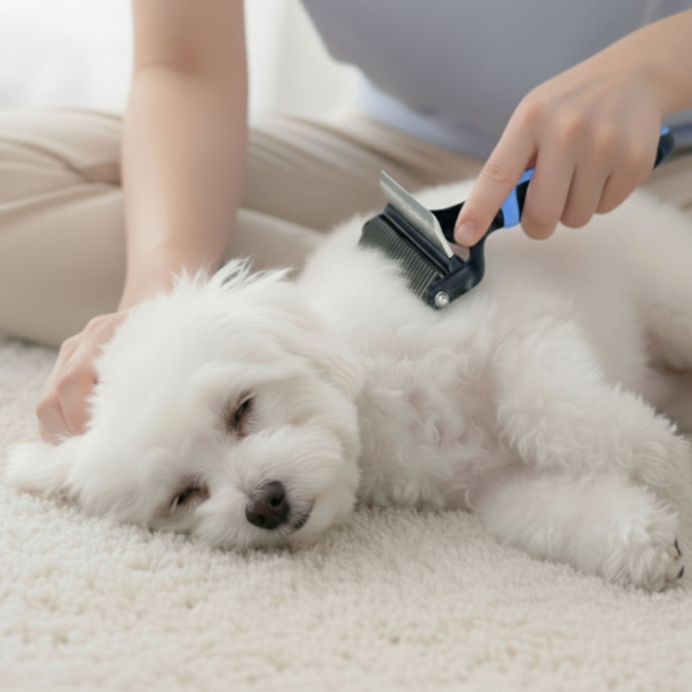 진수앤영 반려동물 2in1 안아픈 엉킨털 브러쉬 17,800원