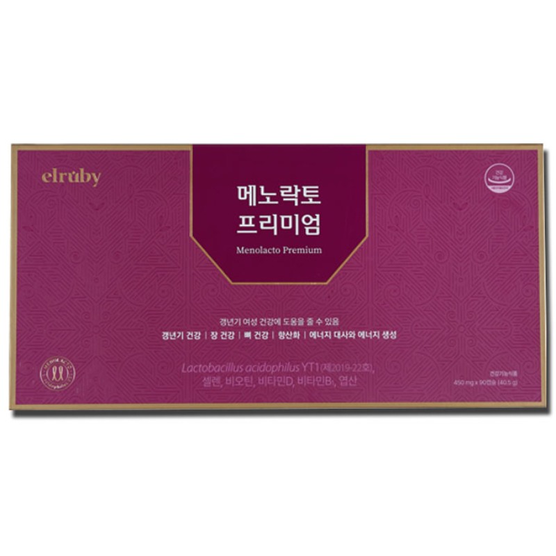 휴온스 박미선 갱년기유산균 YT1 메노락토 프리미엄 3개월분 126,000원