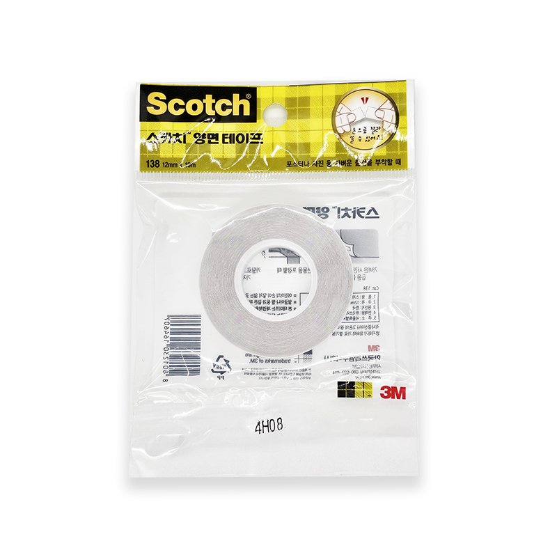 3M 스카치 #138 양면테이프 (12mmx10m), 단품, 1개 1,390원