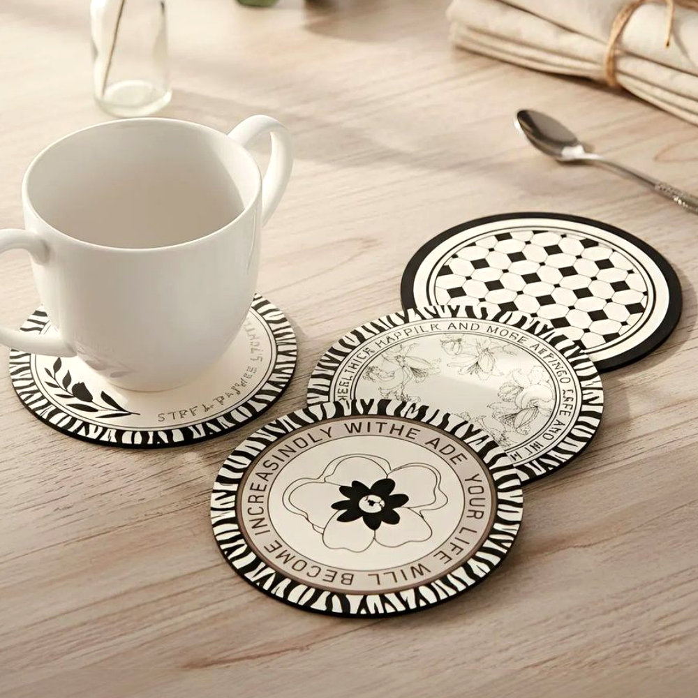 마지온 빨아쓰는 규조토 컵받침 세트, 4개, 혼합 색상 8,900원