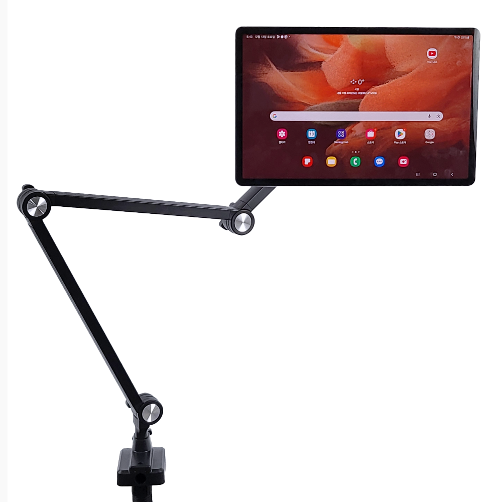 홈앤툴즈 마그네틱 태블릿 핸드폰 침대 암 거치대, 1개, 블랙, HT-C60 29,800원