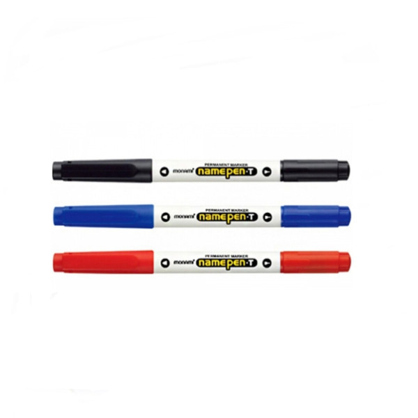 모나미 네임펜T 단색(12자루) 흑 적 청, 흑색 14,400원