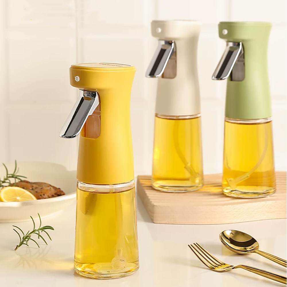 잇센스 오일스프레이 용기 소스병 양념병 옐로우, 1개, 240L 6,000원