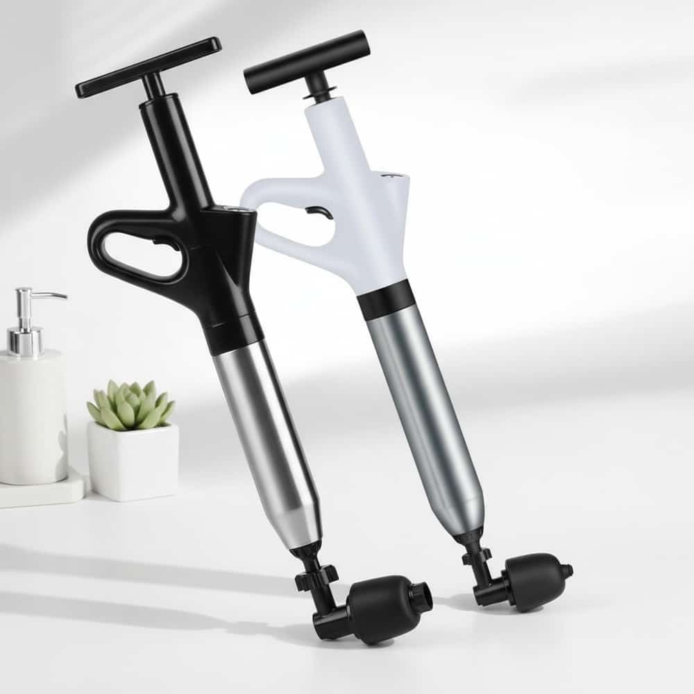 변기뚫어뻥 스테인리스 펌프 압축식 화장실 배수구 막힘 해결 도구 18,180원