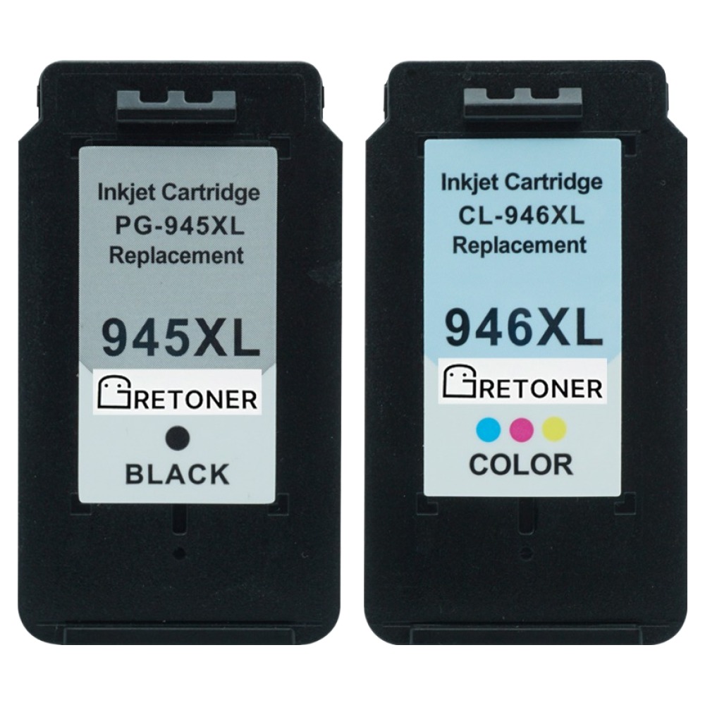 캐논 PG-945XL CL-946XL 카트리지 호환잉크 세트, 검정, 파랑, 빨강, 노랑, 1세트 36,500원