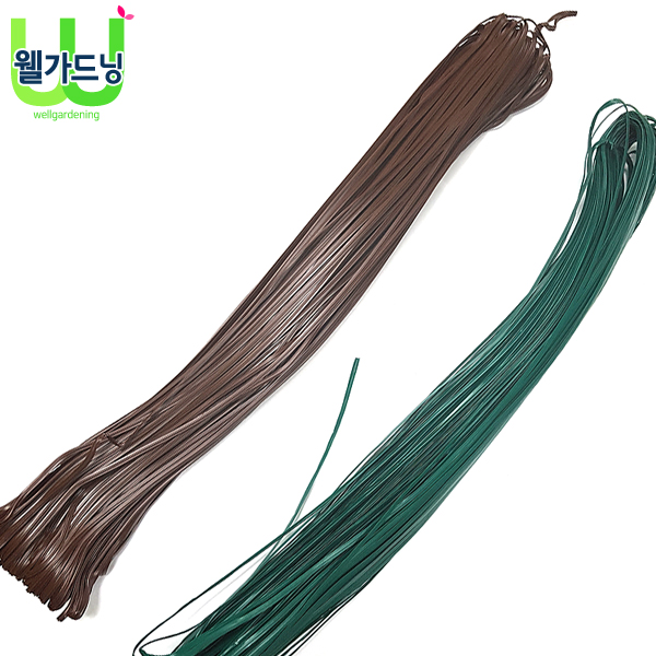 조이가든센터 철사끈 칼라타이 -밤색 4,800원