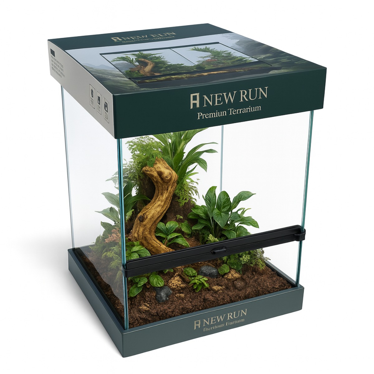 [뉴런쥬라기] NRC 프리미엄 테라리움 / 파충류사육장 도마뱀사육장 유리사육장 비바리움유리장 95,000원