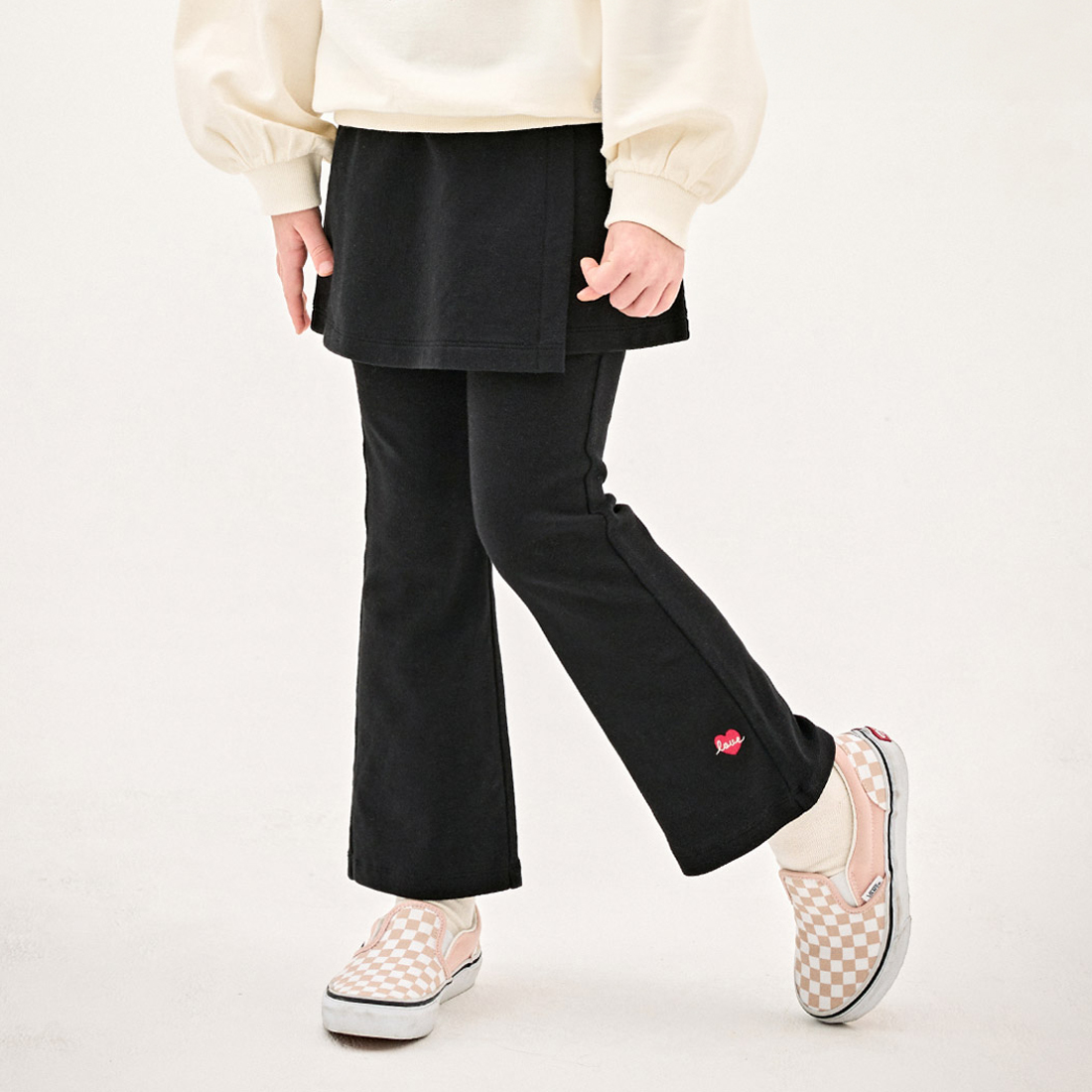 젤리스푼 여아용 부츠컷 랩 스커트 레깅스 16,180원