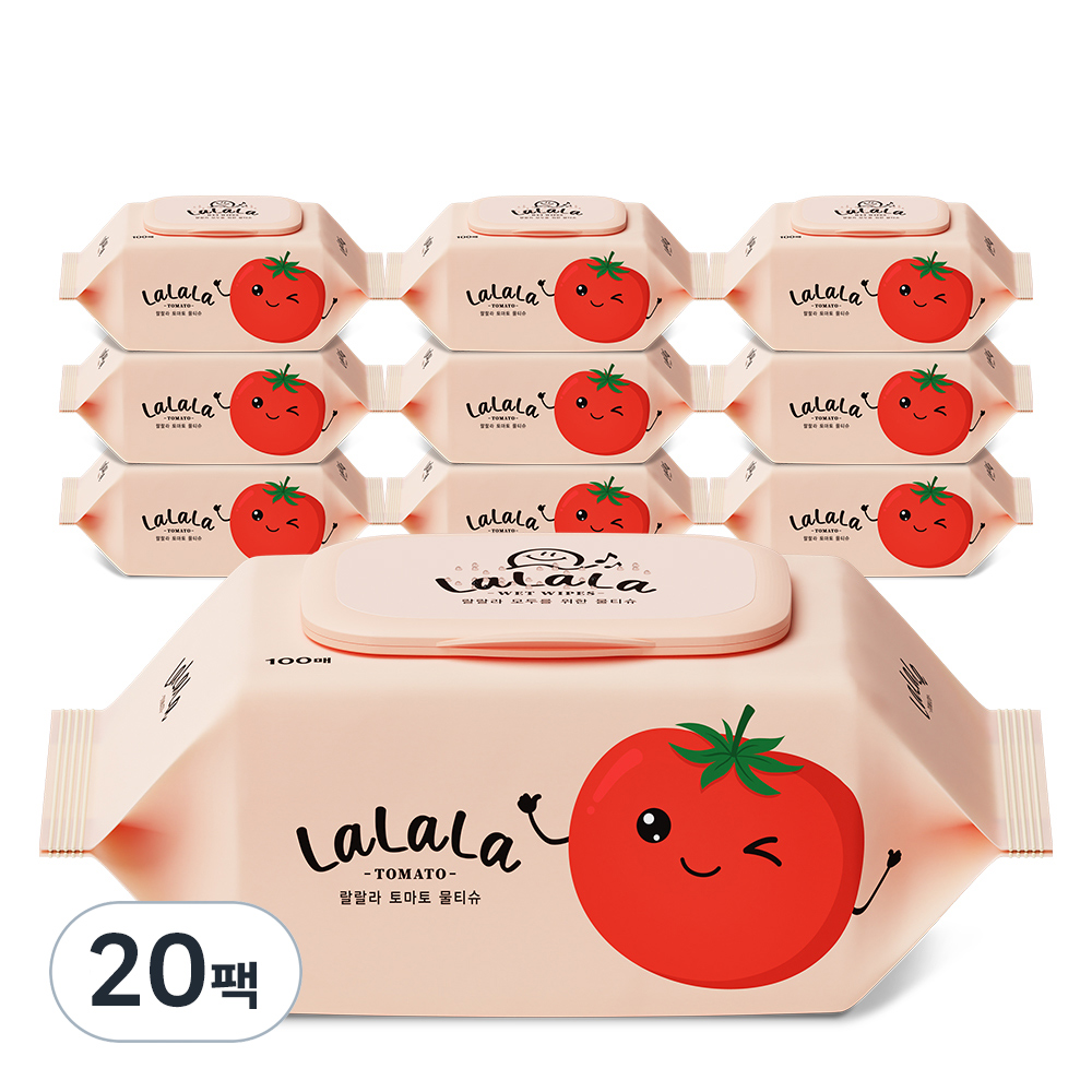 랄랄라 토마토 물티슈 21,800원