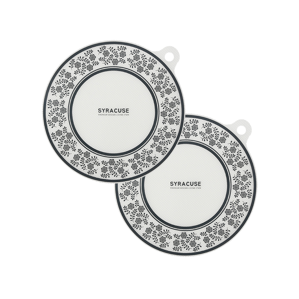 시라쿠스 인덕션 보호매트 원형 꽃, 그레이, 2개 13,460원