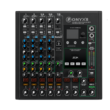 MACKIE 맥키 ONYX8 프리미엄 아날로그 믹서 8채널 1,090,000원