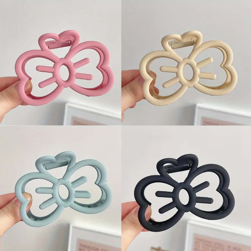 클로버즈 귀여운 리본 집게핀 2개 헤어핀 올림머리핀 14,900원