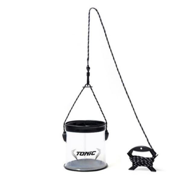 토닉 포터블 원형 투명 두레박 낚시두레박 물통 (24년 신형) TPB-130 9,000원