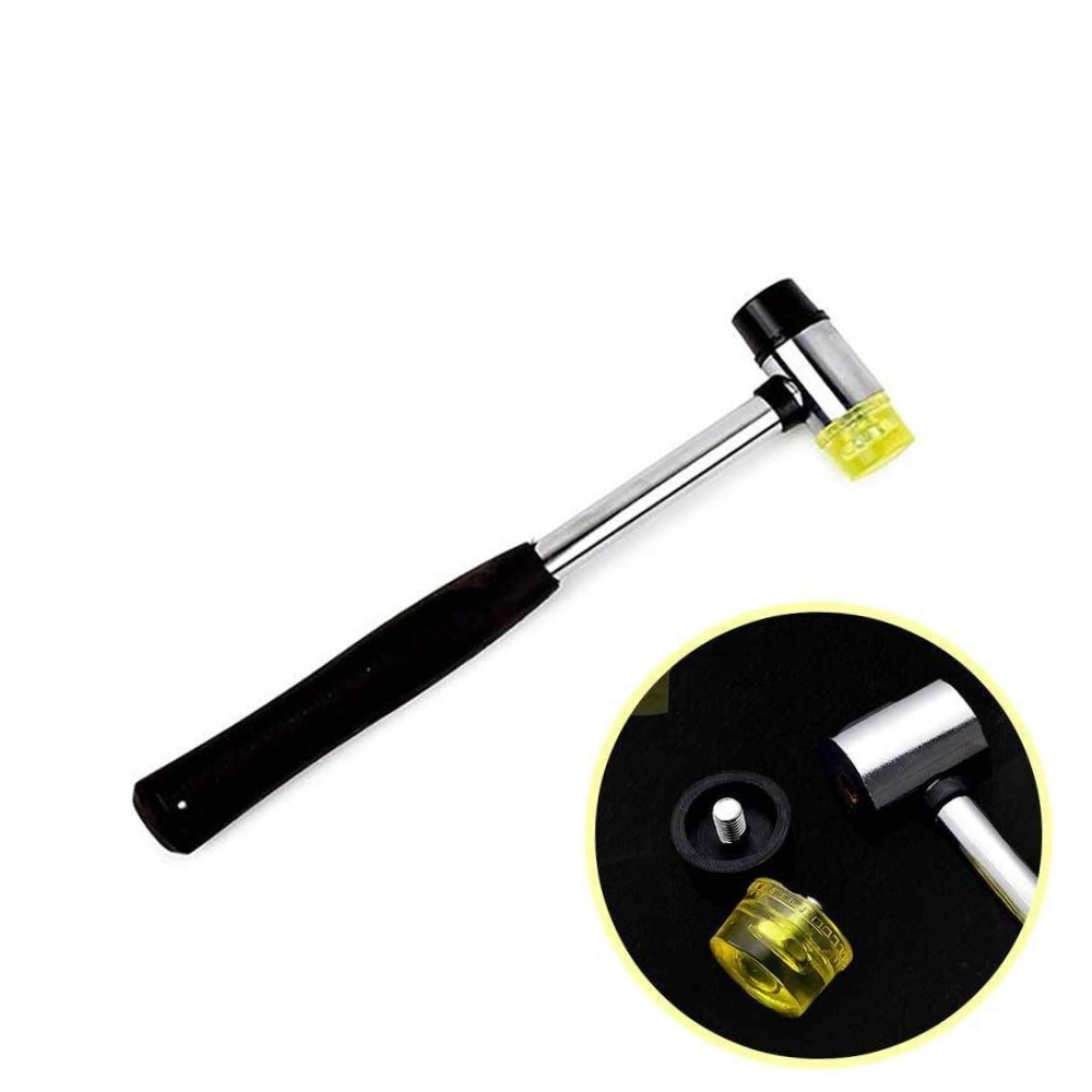 가죽공예 DIY 우레탄 양면 고무 망치 다용도 수작업 공구 9,010원