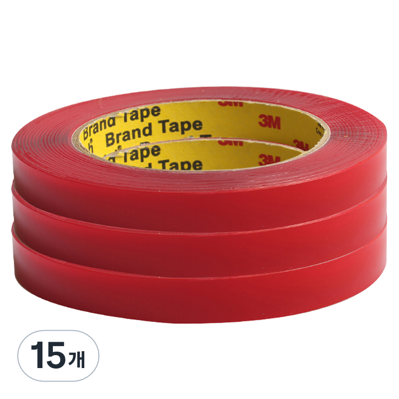 쓰리엠 양면테이프 투명 14mm 5m 42,600원