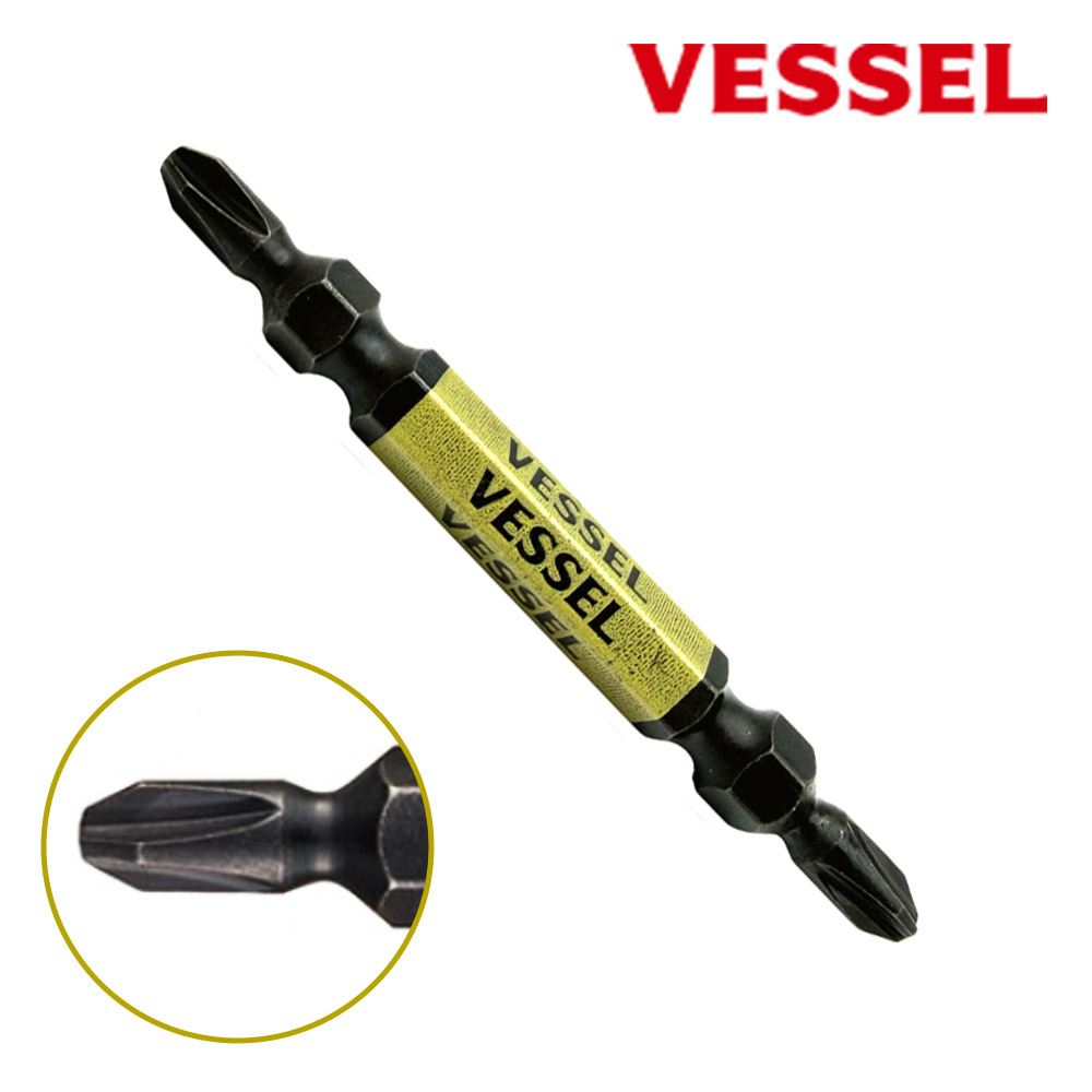 베셀 블랙 슬림 비트 드릴비트 단품 토션 십자 육각 낱개 65mm 1P BW-612, 1 5,800원