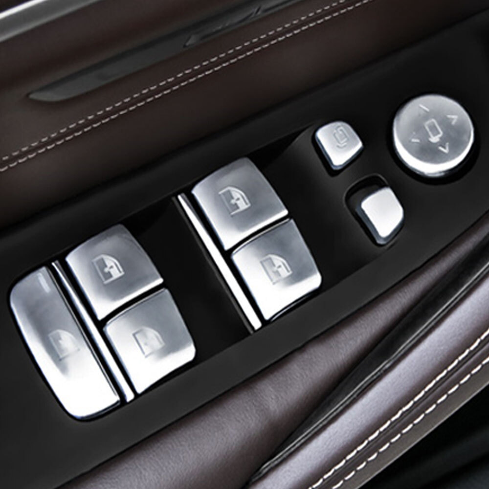 두두카 BMW 5시리즈 G30 윈도우 스위치 버튼 커버 악세서리 호환 35,000원