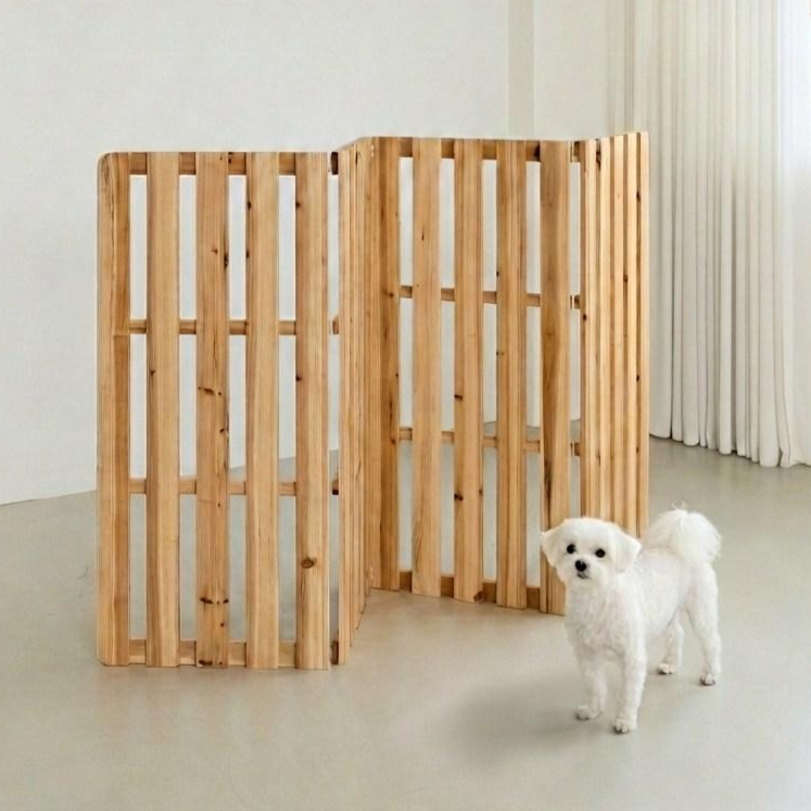 라이프먼트 베이직 4단 접이식 저상형 원목 매트리스 깔판 침대 프레임, 내추럴원목 102,000원