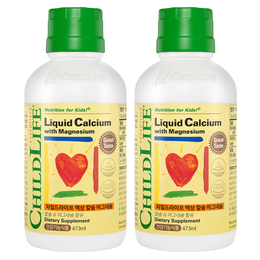 차일드라이프 액상 칼슘 마그네슘 오렌지맛, 473ml, 2개 53,600원