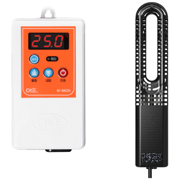 수위감지 티타늄 수중히터 횟집,수족관용 KC인증 수위감지 센서 내장 2K,1.5K, 1개 102,000원