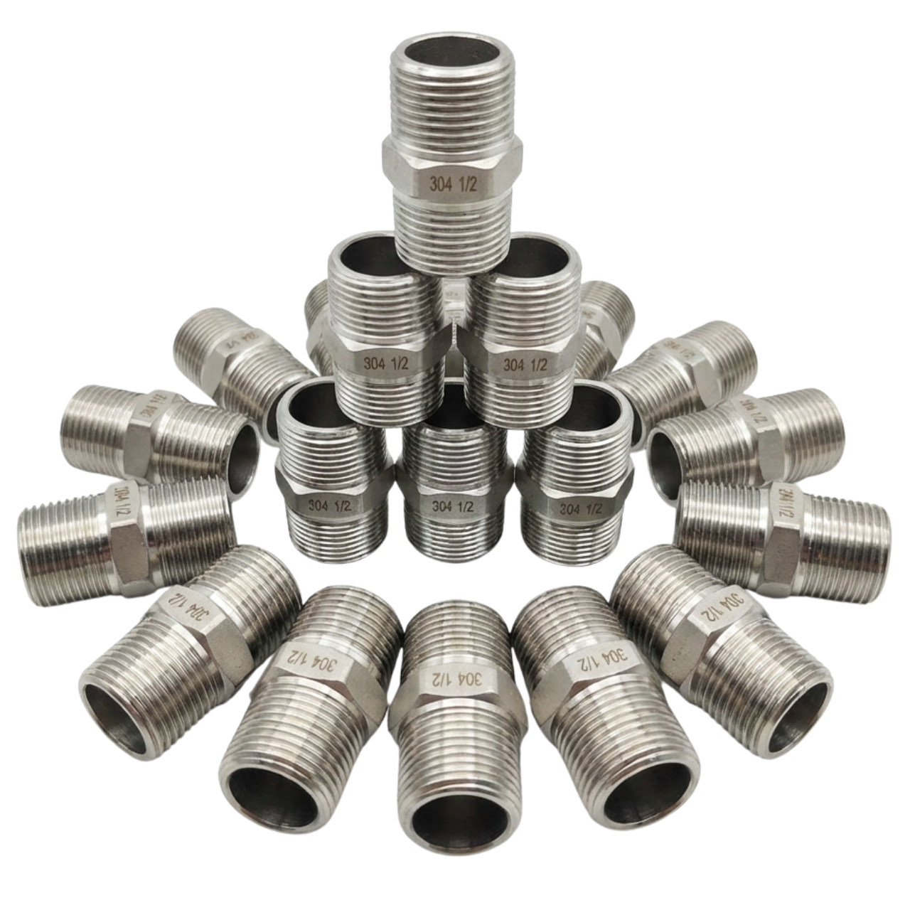 15A 스테인리스 304정품 육각 단니플 스텐단니플 스텐주물니플, 5개 11,350원