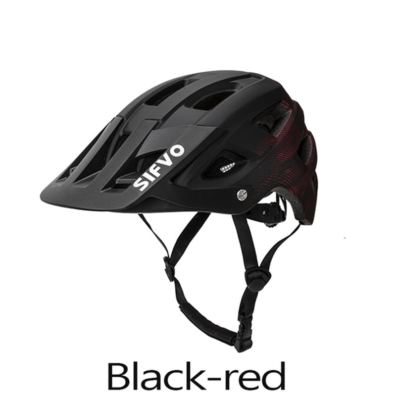 sifvo 새로운 스타일 오프로드 내리막 mtb 자전거 헬멧 선 바이저 스쿠터 자전거 헬멧 사이클 안전 모자 빠른 배송 52,000원