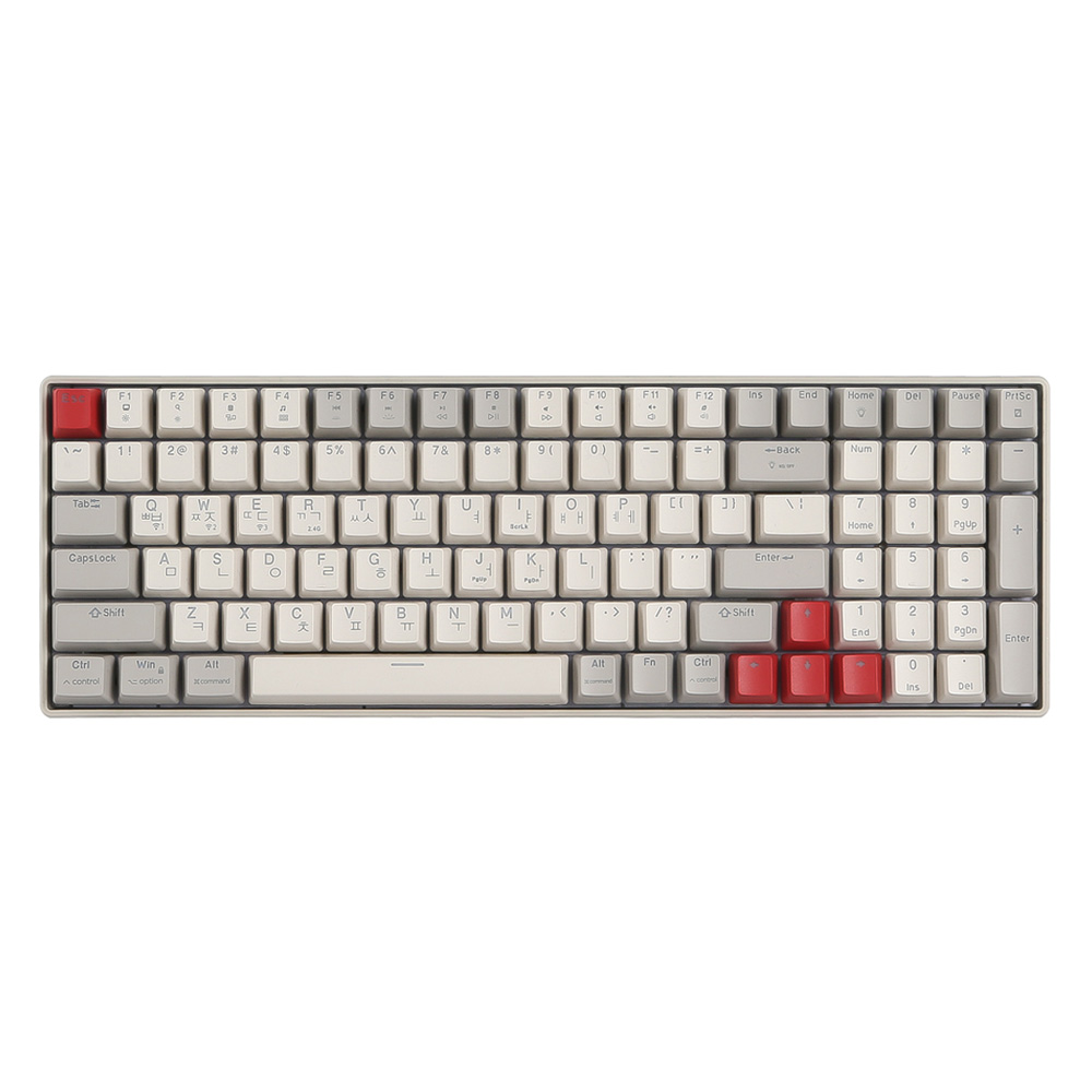 지클릭커 저소음 유무선 블루투스 기계식 키보드 37,800원