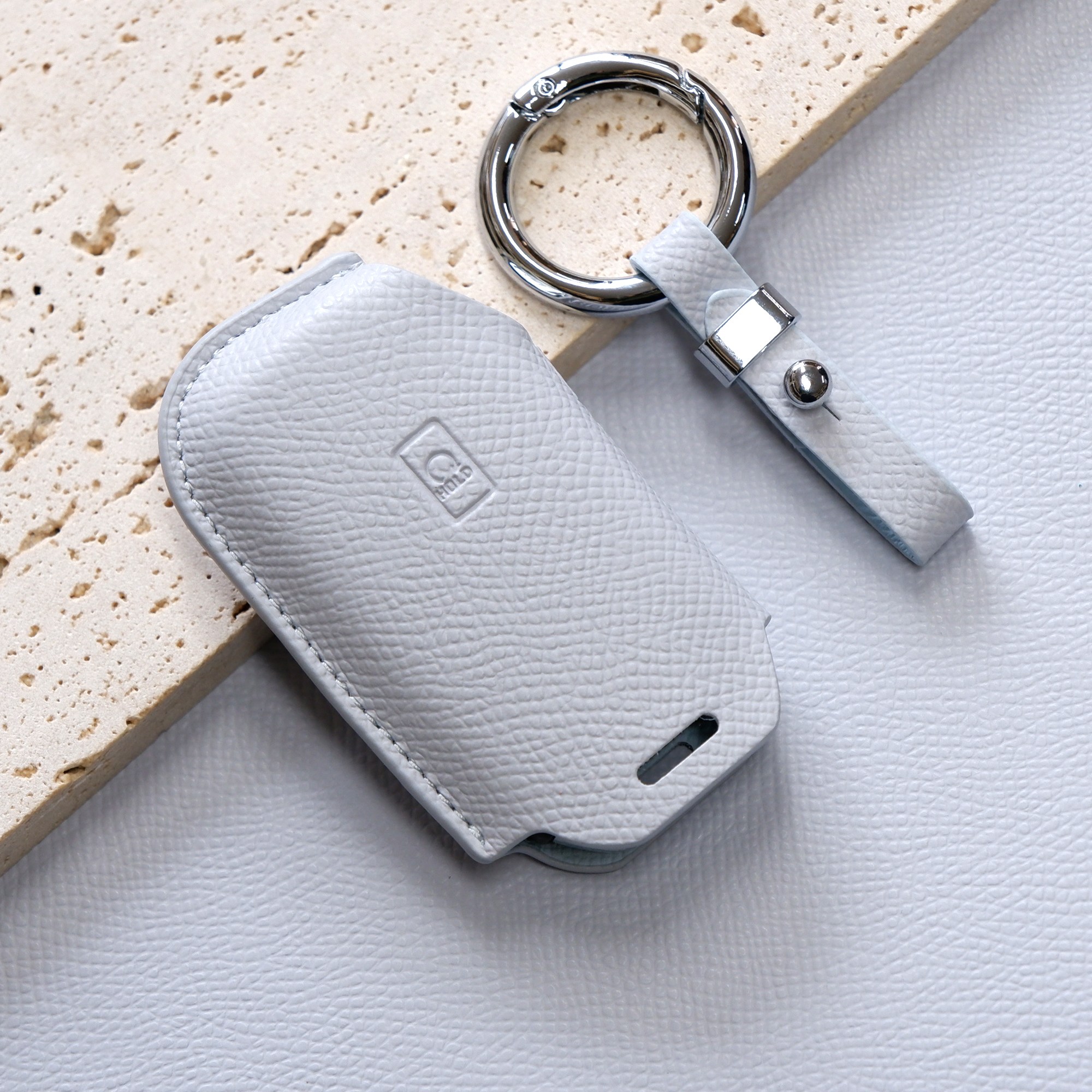 트니르 기아 호환 EV6 모하비 쏘렌토 MQ4 니로 스포티지 nq5 셀토스 카니발 k8 k7 k5 k3 스마트키 케이스 키홀더 키링 악세사리 차량용품 선물포장, 스카이블루 15,900원