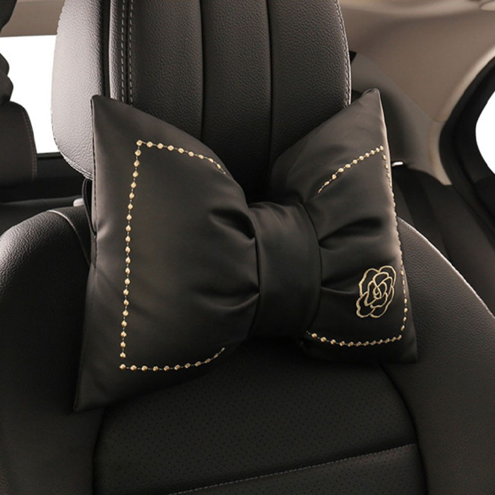 크로니클 전체 차량용 리본 목쿠션, 블랙, 1개 15,200원