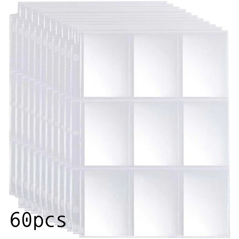 하이하바 3공 9포켓 단면 리필 속지 225 x 296 mm 투명, 10개입, 60개, 1매입 18,000원