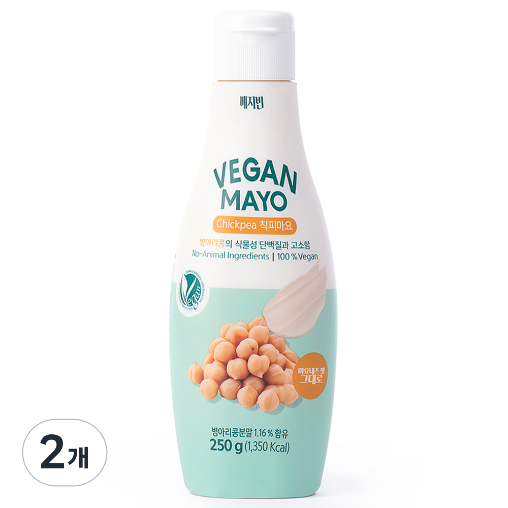 베지빈 병아리콩 비건 마요네즈 저당 저칼로리 11,900원