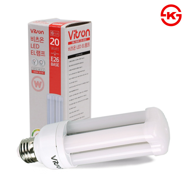 비츠온 LED 콘램프 불투명 20W E26 콘벌브 12,700원
