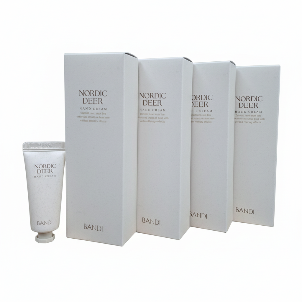 반디 건조한손 네일샵핸드크림 선물용 노르딕 스위츄얼 100ml 4개 20ml 1개 3초보습 73,000원