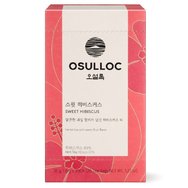 오설록 스윗 히비스커스 티백 9,110원