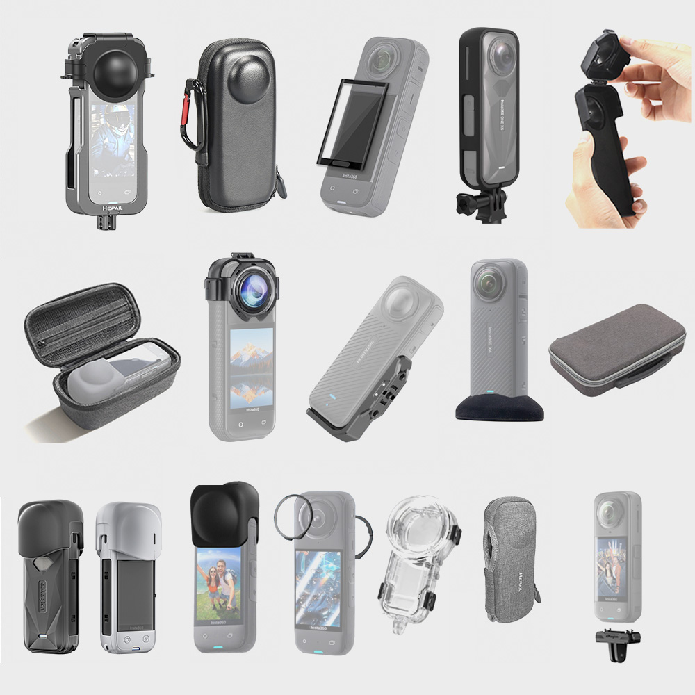 인스타360 X5 인기 필수 악세사리 모음전 insta360 가방 케이스 액정필름 커버 거치대 유틸리티 렌즈가드 72,000원