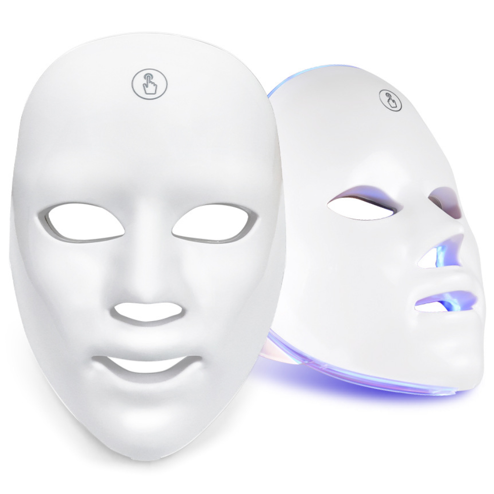 StarGlow-무선 LED 피부미용 마스크 7색 광원 홈케어 피부관리기 USB 충전식 화이트 25,800원