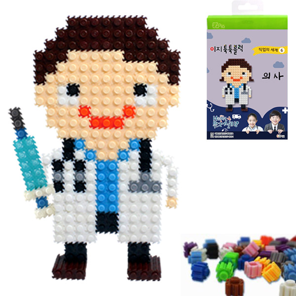 이지피아 툭툭블럭 직업시리즈 만들기 4,380원